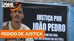 Demonstration demanding justice for João Pedro, a 21-year-old student killed in Porto Velho.