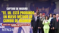 "EEUU está probando un nuevo método de cambio de régimen": analista sobre transición para Venezuela "EEUU está probando un nuevo método de cambio de régimen": analista sobre transición para Venezuela