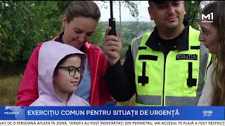 Homes threatened by flooding and a missing child: Emergency response exercise in Glodeni District