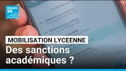 Mobilisations lycéennes : des risques de sanctions académiques ? • FRANCE 24
