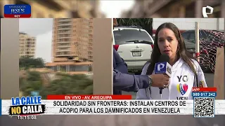 Solidarity Without Borders: Collection centers set up to help disaster victims in Venezuela