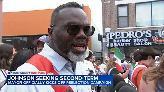 Chicago Mayor Brandon Johnson announces he will seek reelection for second term