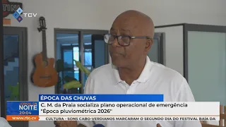 Praia City Council presents operational emergency plan for the "2026 Rainy Season"