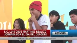 LICEO LUIS CRUZ MARTÍNEZ REALIZÓ JORNADA POR EL DÍA INTERNACIONAL DEL DEPORTE