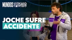 El accidente que sufrió Joche en pleno duelo contra Daúd: terminó ensangrentado l Mundos Opuestos