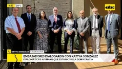 “Es el momento de escuchar” – Kattya González tras su encuentro con embajadores