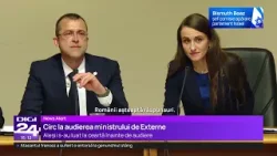 Scandal la audierea ministrului de Externe. Derapaj xenofob în ședința comisiei parlamentare