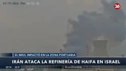 ? GOLPE A ISRAEL | Impacto en una refinería clave de Haifa tras un ataque de Irán #26Global