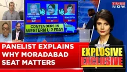 Panelist Explains Why Moradabad Seat Matters, Watch Discussion | Padmaja Joshi | Times Now