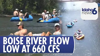 Boise River Crowded With Floaters Despite Low Water Levels