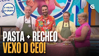 PASTA + RECHEO = VEXO o CEO! | A VOLTAS CO PRATO