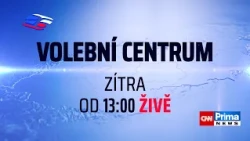 Jak dopadne 2. kolo voleb do Senátu? Sledujte VOLEBNÍ CENTRUM zítra od 13:00 živě na CNN Prima NEWS!