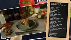 Պատրաստենք միասին. հավի լյարդով տոնական կարկանդակ