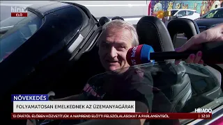 Újabb dráguláshullám a benzinkutakon - HírTV