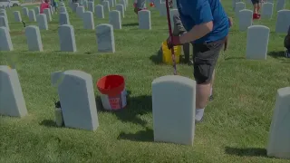 9/11 remembrance at Miramar National Cemetery