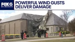 Порывы ветра на юго-востоке Висконсина нанесли ущерб | FOX6 News Milwaukee