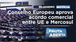 Conselho Europeu aprova acordo entre UE e Mercosul | Pauta Aberta com Lucas Marconson | 09/01/26