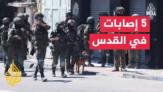 إصابات واعتقالات إثر اقتحام الاحتلال لمجمع الأونروا بالقدس