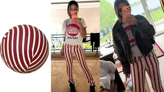 Trend or meme? China Suárez's striped look that sparked criticism