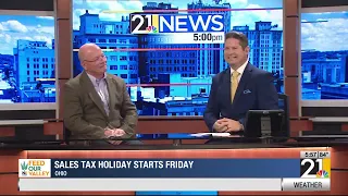 Sales tax holiday starts Friday