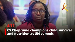 CS Cheptumo champions child survival and nutrition at UN summit