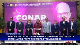 PLD leaders back suspension of internal consultation due to lack of technological equipment