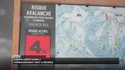 Európa-szerte gondokat okoz a havazás