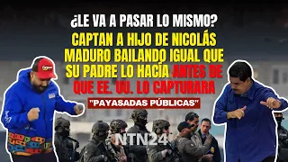 Nicolás Maduro's son caught dancing just like his father did before the US captured him