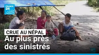 Népal : au plus près des sinistrés après la crue dévastatrice • FRANCE 24