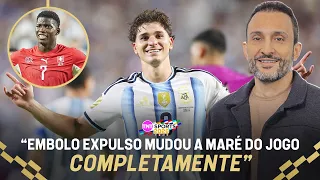 Embolo sent off for simulation and Álvarez's great goal! VSR analyzes Argentina's qualification.