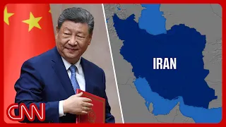 What are China's intentions in the Iran war?