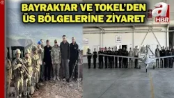Korgeneral Metin Tokel, Selçuk Bayraktar'dan sınır ve  üs bölgelerine bayram ziyareti | A Haber