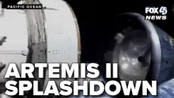 Космический аппарат «Артемида II» успешно приводнился после исторической лунной миссии: «Идеально... Космический аппарат «Артемида II» успешно приводнился после исторической лунной миссии: «Идеально...