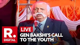 Maj Gen GD Bakshi Honoured With Veera Ratna, Gives Strong Message To Youth At Vagdevi Kala Utsav
