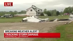 Damage at Brookdale Farms after Thursday storms