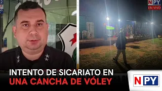 Attempted contract killing at a volleyball court