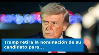 VIDEO: Trump withdraws nominee for ICE director after months of Senate gridlock