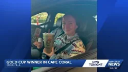 Lucky guest at Florida Chick-fil-A wins Golden Cup and year of free food