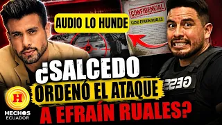 Revelan audio que hunde a Daniel Salcedo: El verdadero plan contra Efraín Ruales