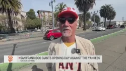 Болельщики «Джайентс» стекаются в «Оракл» на матч открытия сезона против «Янкиз».