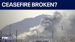 Trump: US hits Iran after ceasefire violation