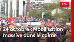"We need change": Hundreds of thousands of protesters in France, some tensions