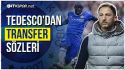 Tedesco'dan Transfer Açıklaması: 'Böylesini Görmedim' | NTV Spor