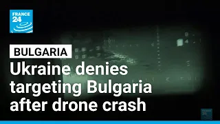 Ukraine denies targeting Bulgaria, after drone exploded near a gas pipeline • FRANCE 24 English