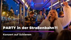 CONCERT VIBES on the tram? | Sachsen Fernsehen