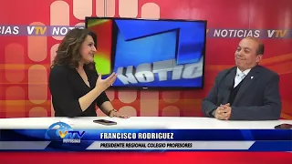 VTV Interview with Francisco Rodriguez - Regional President of the Teachers' Union for the Valpar...