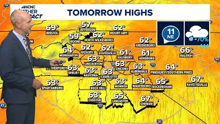 Another cool and soggy day Thursday before a picture perfect fall day to end the week