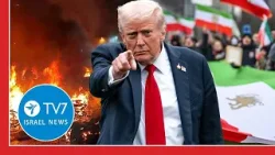 Trump warns Hamas: disarm or face force; Turkey urges US not to attack Iran TV7 Israel News 16 Jan.