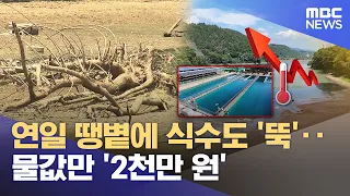 Drinking Water Levels Drop Amid Scorching Heat... Water Costs Hit 20 Million Won (07/30/2026 / Ne...