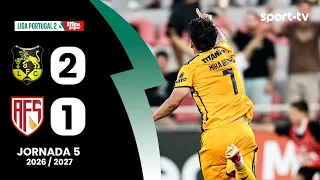 Highlights: Lourosa FC 2-1 AFS - Liga Portugal Meu Super | sport tv